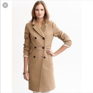 Banana republic notch collar heritage woman coat